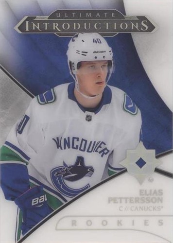2018-19 Upper Deck Ultimate Collection - Elias Pettersson #UI-40