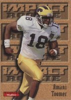 1996 Skybox Impact Amani Toomer #186