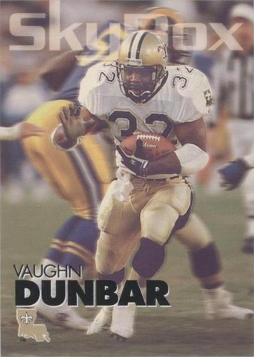 1993 Skybox Impact Vaughn Dunbar #216