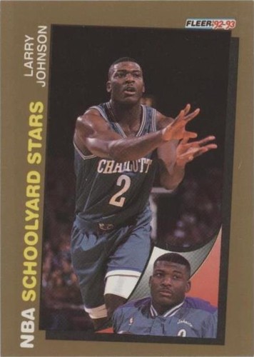 1992-93 Fleer - Larry Johnson #259