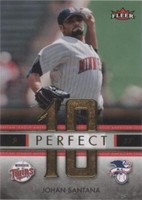2007 Fleer - Johan Santana #PA-JS