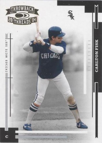2004 Donruss Throwback Threads - Carlton Fisk #211