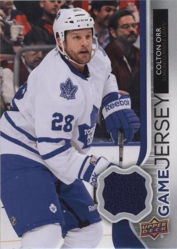 2014-15 Upper Deck - Colton Orr #GJ-OR