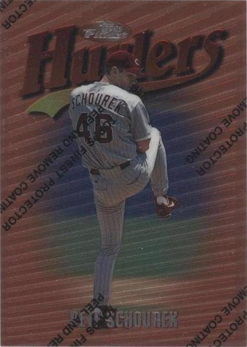 1997 Topps Finest - Pete Schourek #49