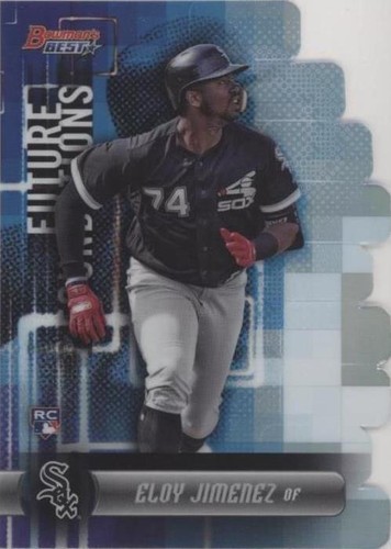 2019 Bowman Chrome Prospects Mega Box Mojo Refractor Eloy Jimenez