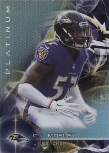 2015 Topps Platinum C.J. Mosley #66