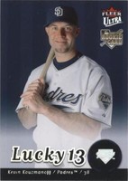 2007 Fleer Ultra - Kevin Kouzmanoff #249