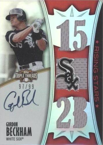 2010 Topps Triple Threads - Gordon Beckham #129
