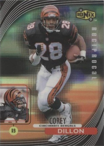 1999 UD Ionix Corey Dillon #R13