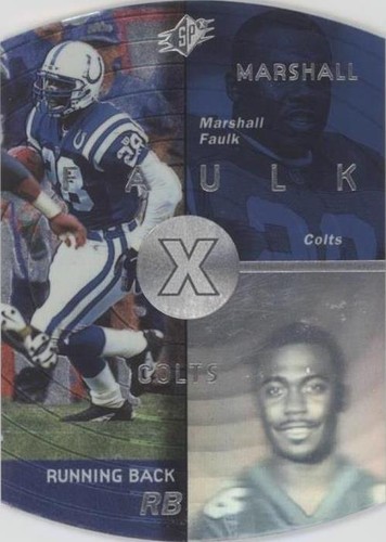 1998 SPx Marshall Faulk #20