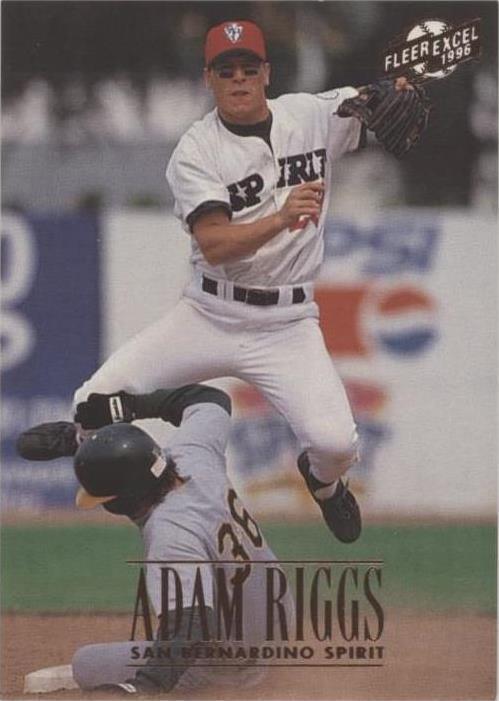 1996 Fleer Excel - Adam Riggs #182