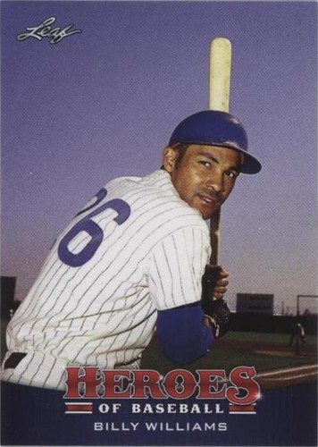 2015 Leaf Heroes of Baseball - Billy Williams #06