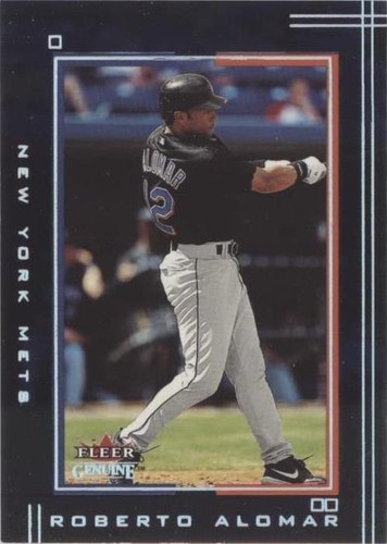 2002 Fleer Genuine - Roberto Alomar #44