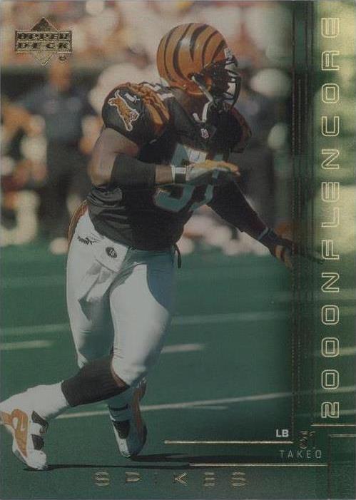 2000 Upper Deck Encore Takeo Spikes #50