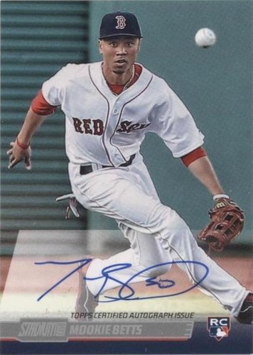 2014 Topps Stadium Club - Mookie Betts #SCA-MBE