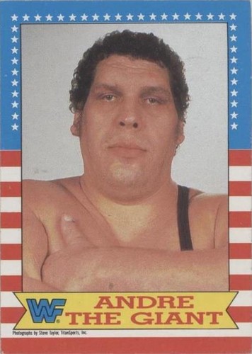 1987 O-Pee-Chee WWF - Andre the Giant #2