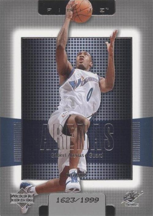 2003-04 Upper Deck Finite - Gilbert Arenas #196