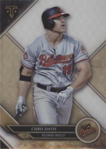 2017 Topps Triple Threads - Chris Davis #97