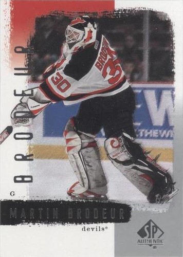 2000-01 SP Authentic - Martin Brodeur #53