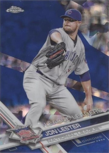 2017 Topps Chrome Sapphire Edition - Jon Lester #144