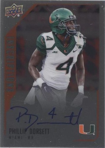 2015 Upper Deck Inscriptions Phillip Dorsett #PD
