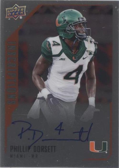 2015 Upper Deck Inscriptions Phillip Dorsett #PD