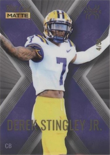 2022 Wild Card MATTE Derek Stingley Jr. #MXP-11