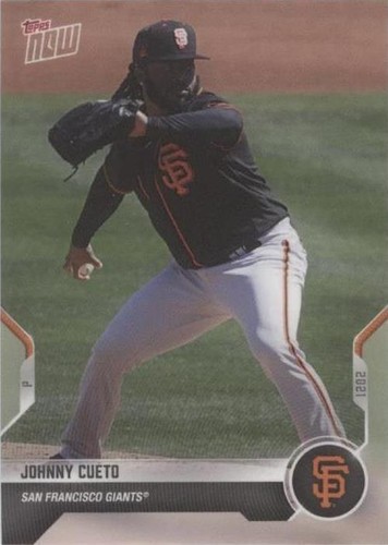 2021 Topps Now Road to Opening Day - Johnny Cueto #OD-445