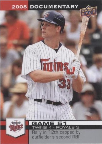 2008 Upper Deck Documentary - Justin Morneau #1661