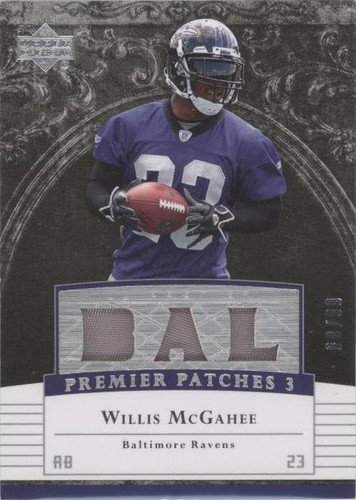2007 UD Premier Willis McGahee #PP3-WM