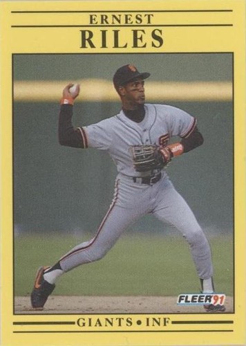 1991 Fleer - Ernest Riles #271