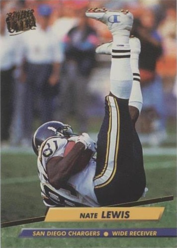 1992 Fleer Ultra Nate Lewis #349