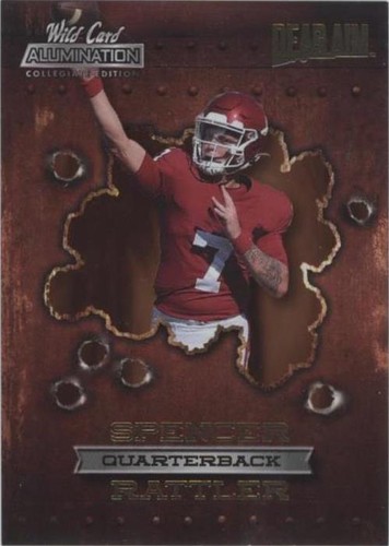2021 Wild Card Alumination NIL Collegiate Edition Spencer Rattler #ANDA-22