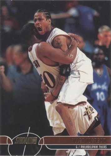 2001-02 Topps Stadium Club - Allen Iverson #100