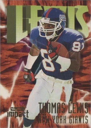 1997 Skybox Impact Thomas Lewis #161