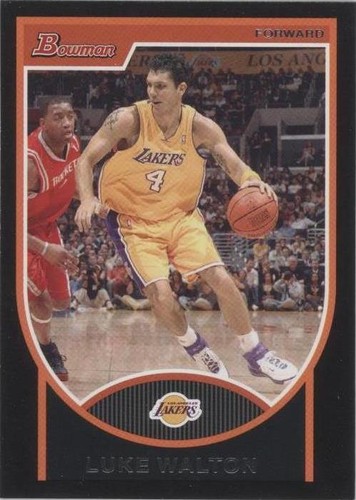 2007-08 Bowman Draft Picks & Stars - Luke Walton #44