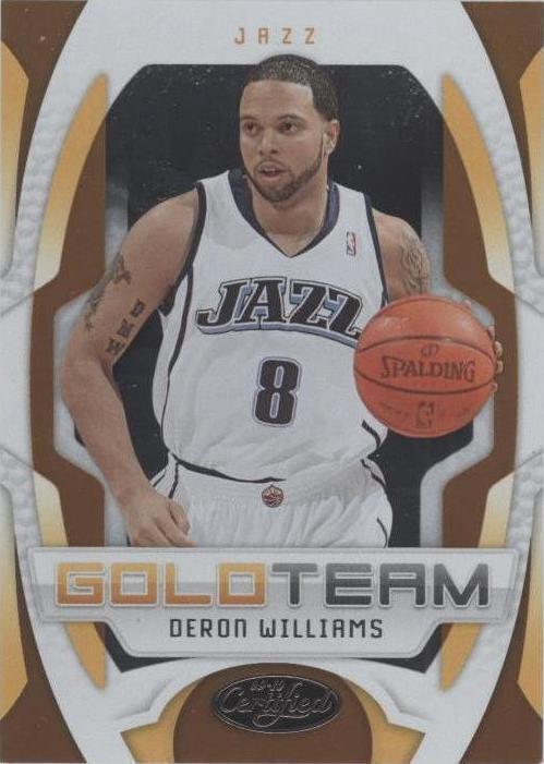 Certificado Panini 2009-10 - Deron Williams #6