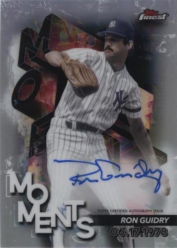 2024 Topps Finest - Ron Guidry #FMA-RG