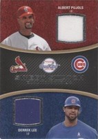 2008 Sweet Spot - Albert Pujols Derrek Lee #DS-LP