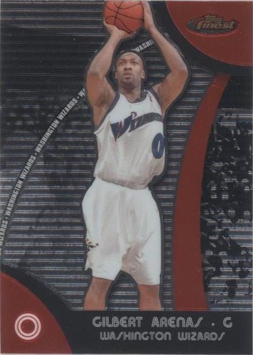 2007-08 Topps Finest - Gilbert Arenas #1