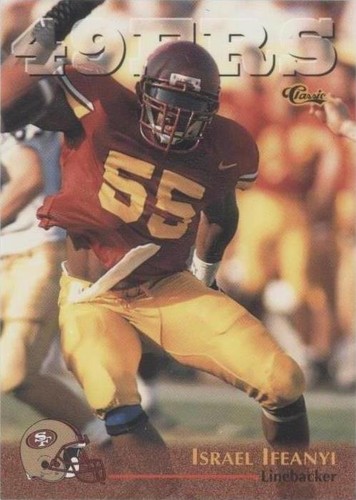 1996 Classic NFL Rookies Israel Ifeanyi #89