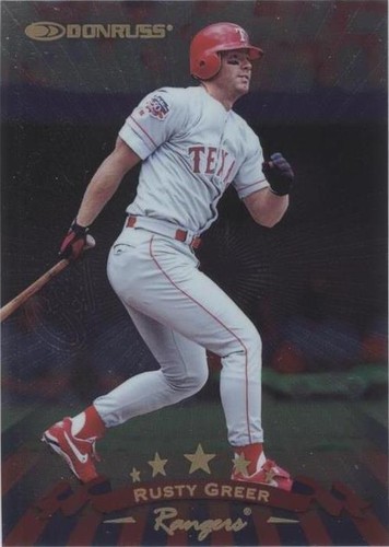 1998 Donruss Collections - Rusty Greer #124