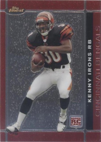 2007 Topps Finest Kenny Irons #115