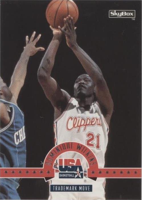 Skybox 1994 baloncesto EE. UU. - Dominique Wilkins #35
