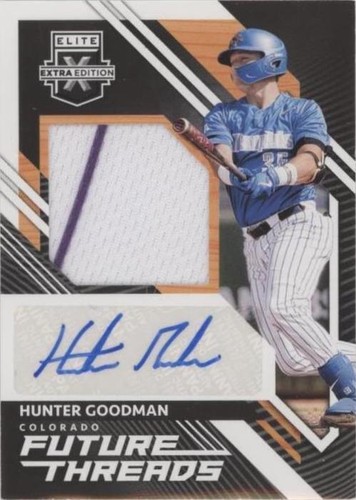 2021 Panini Elite Extra Edition - Hunter Goodman #FTS-HG