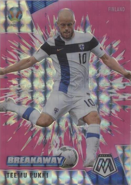 2021 Panini Mosaic UEFA Euro 2020 Teemu Pukki #7