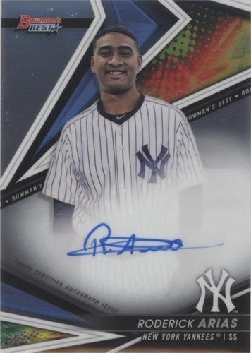 2022 Bowman's Best - Roderick Arias #B22-RA