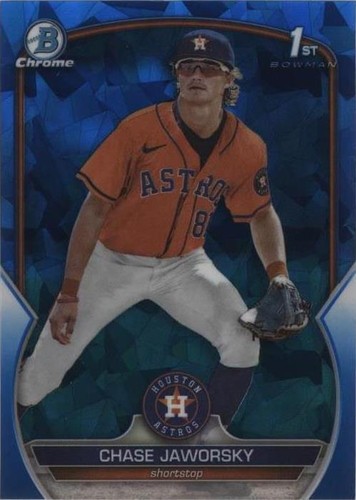 2023 Bowman Chrome Draft Sapphire Edition - Chase Jaworsky #BDC-45