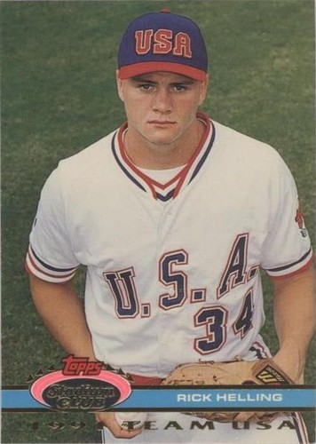 1991 Topps Stadium Club Skydome - Rick Helling #81