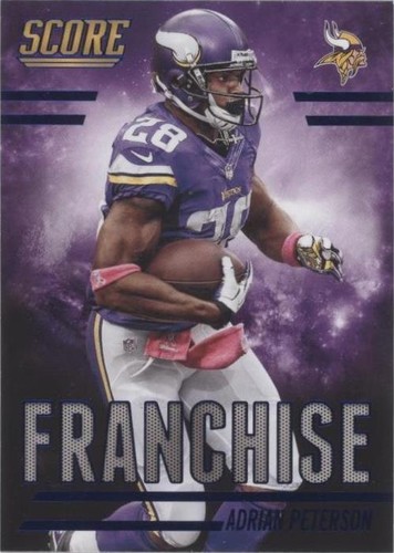 2014 Score Adrian Peterson #F2